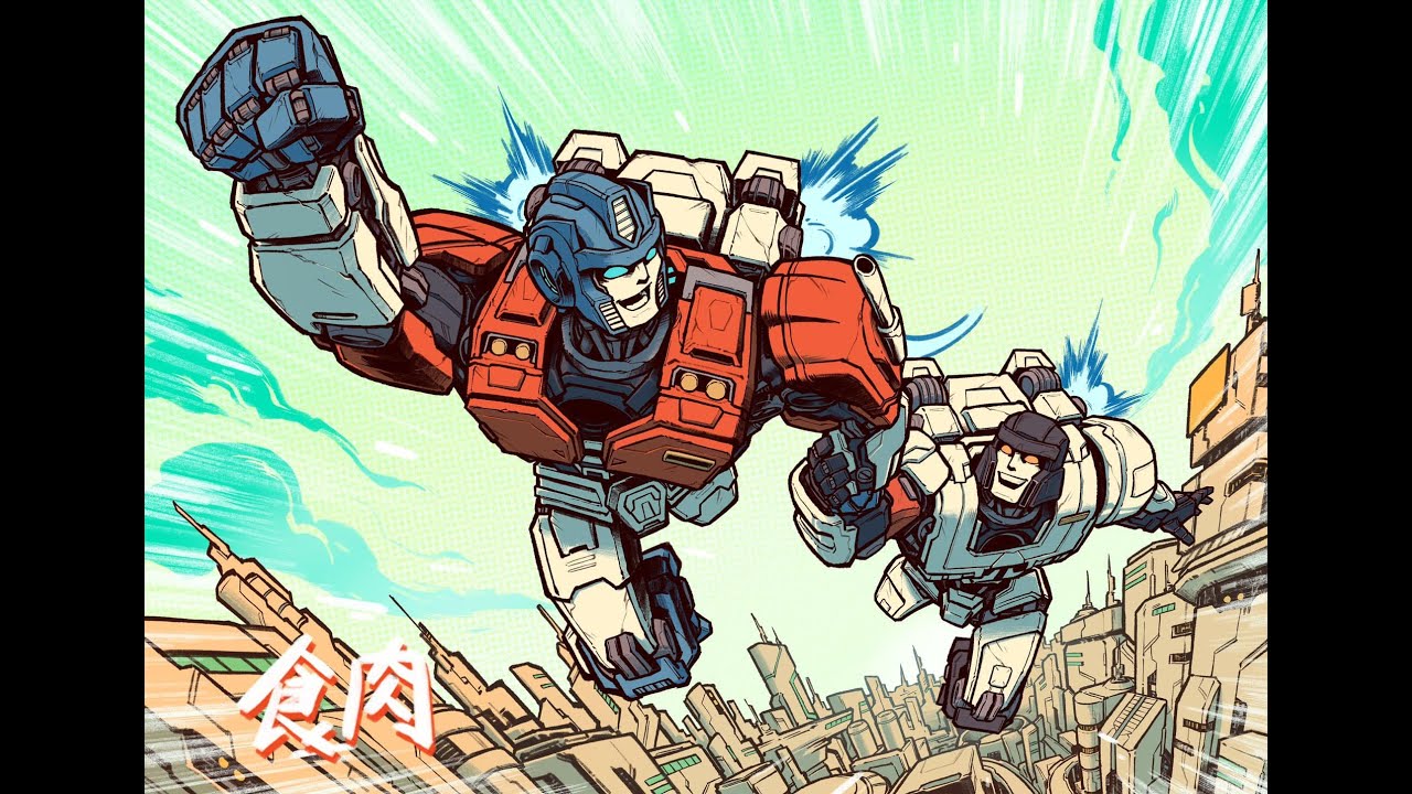 Optimus prime y Megatron  