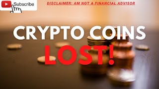 I just lost my Crypto Coins (Binance & Ethereum)