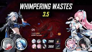 3.5 New Whiwa S0R1: Dual Echo Dps & Aemeath Fusion Burst Whimpering Wastes Wuthering Waves