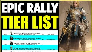 Tier List on Epic Rally | ARE THEY GOOD? | Dragonheir: Silent Gods