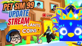 🔴 💥 Pet Sim 99 - Update Day - Pets Vs Coins part 2??
