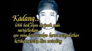 story wa 'diam lebih baik'