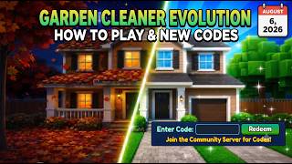 NEW AREAS UPDATE & HOW TO PLAY! + New Codes | Garden Cleaner Evolution Roblox (August 6, 2026) screenshot 5