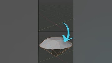 How to make a diamond in Blender using free addon #blender #cgian #b3d