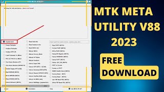 ✔️Unlock Your Phone with the NEW MTK Auth Disable Tool V88 - 2023 Download!