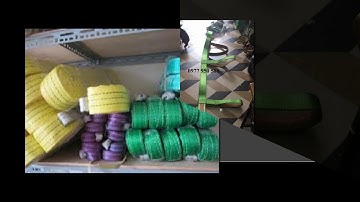 cáp cẩu vải sợi cường lực trọng tải 5000kg | dây cẩu kính 2 tay | 3 tay | cáp cẩu lụa giá rẻ hà nội