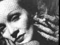 Capture de la vidéo Jacques Pills "Symphonie" 1945 (Marlene Dietrich).
