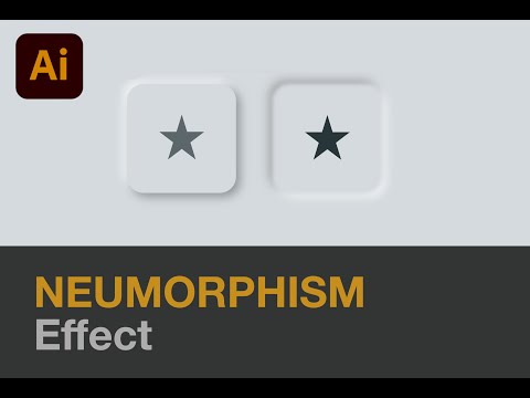 Neumorphic Effect | Adobe Illustrator