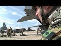 U.S. & Canadian Army Paratroopers C-130H Air Drop Operation