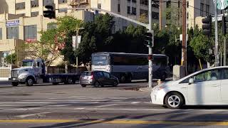 Greyhound Bus to Los Angeles Bus Station at Olympic Blvd
