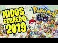 NUEVOS NIDOS MUNDIALES! FEBRERO 2019 POKEMON GO