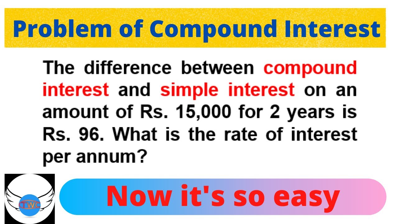 How to find compound interest | How to calculate compound interest ...