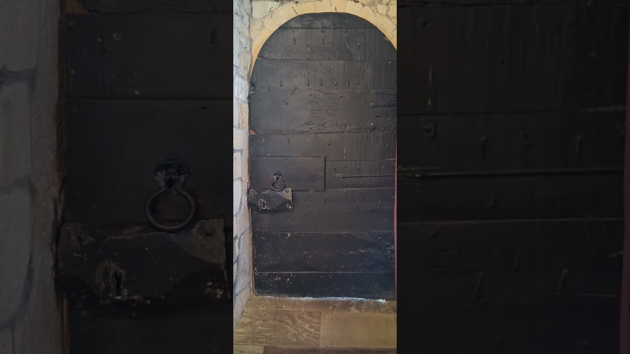 IF DOORS COULD TALK ? THE ENTRANCE TO THE 12TH CENTURY ALL SAINTS CHURCH SINNINGTON.