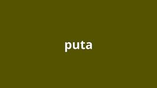what is the meaning of puta