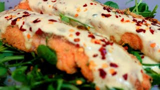 Baked Parmesan Crusted Salmon recipe