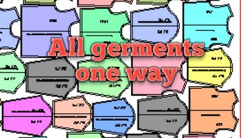 All germents one way system gemini cad marker.