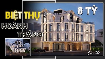 CHOÁNG NGỢP trước biệt thự 4 tầng 1 tum "HOÀNH TRÁNG" nhất cần thơ ||  biệt thư đẹp nhất việt nam