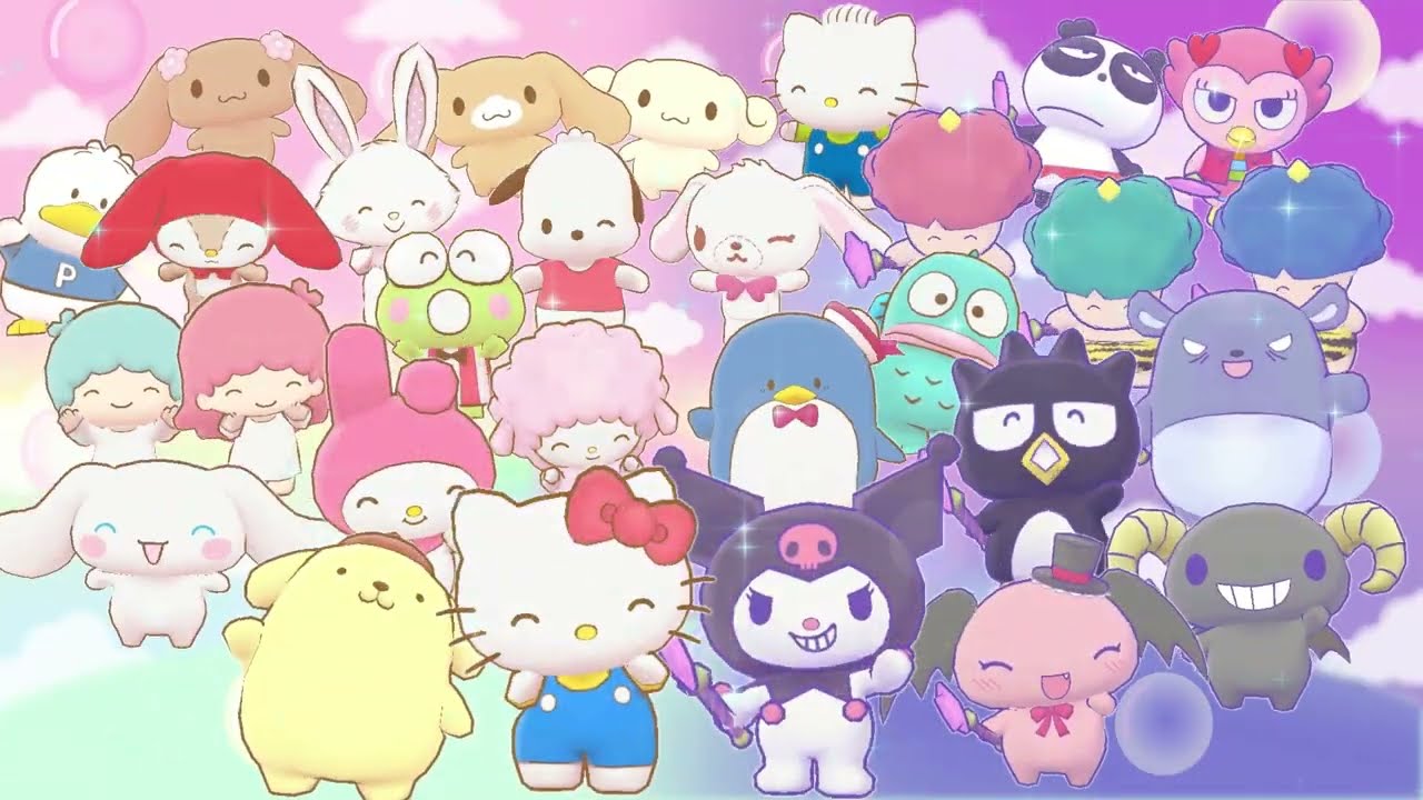 Multidões Andando Em Frente a Um Ataque Auspicioso De Personagens Sanrio  Como Hello Kitty Foto Editorial - Imagem de sucesso, estrelas: 198598031