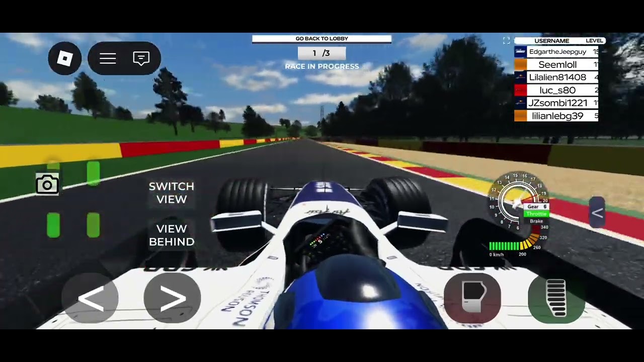my fastest lap around Spa Francorchamps