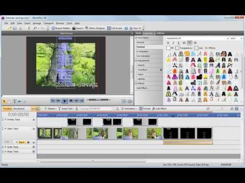 Serif MoviePlus X6 Tutorial - aggiungere titoli, didascalie e crediti ai filmati