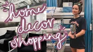 college home decor shopping + my first time in ikea!