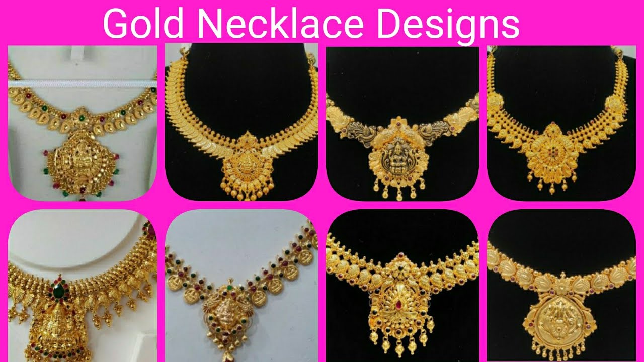 latest gold necklace designs jewellery Corner YouTube