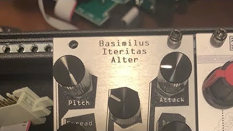 Exploring : Basimilus Iteritas Alter (Sounds Demo - no talking)