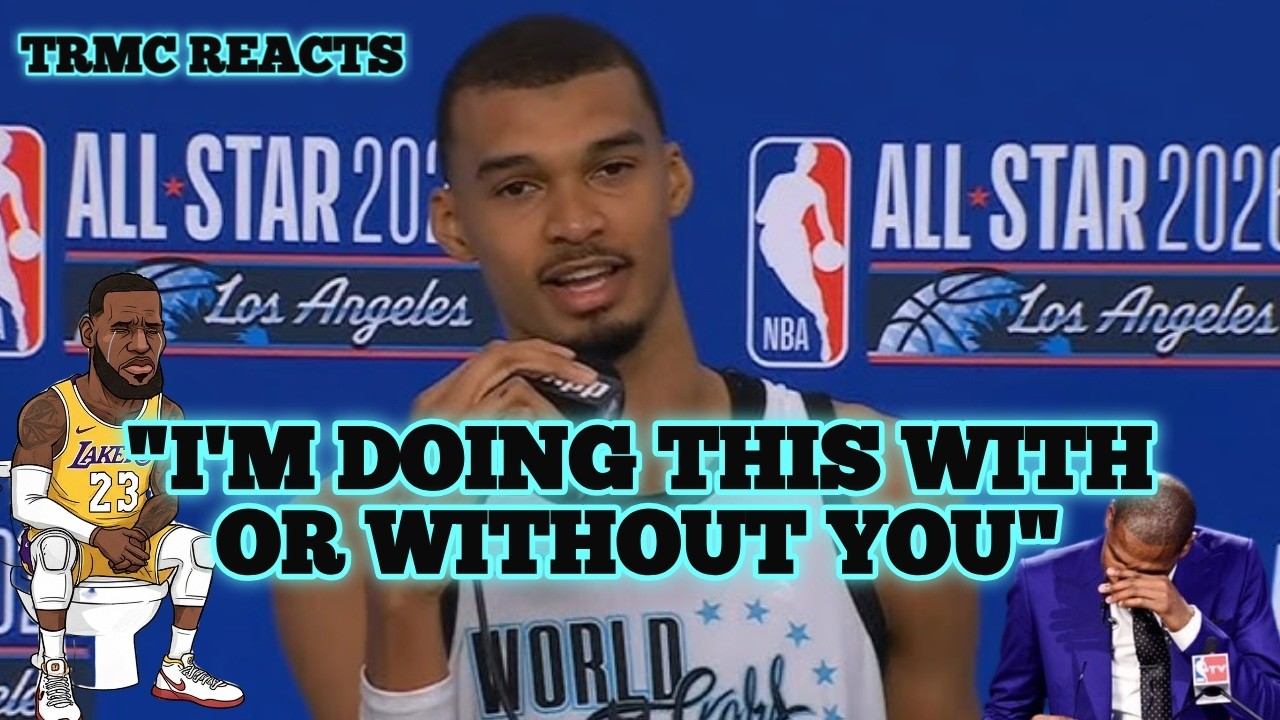 TRMC REACTS - How Wemby Kept Kobe's Spirit Alive