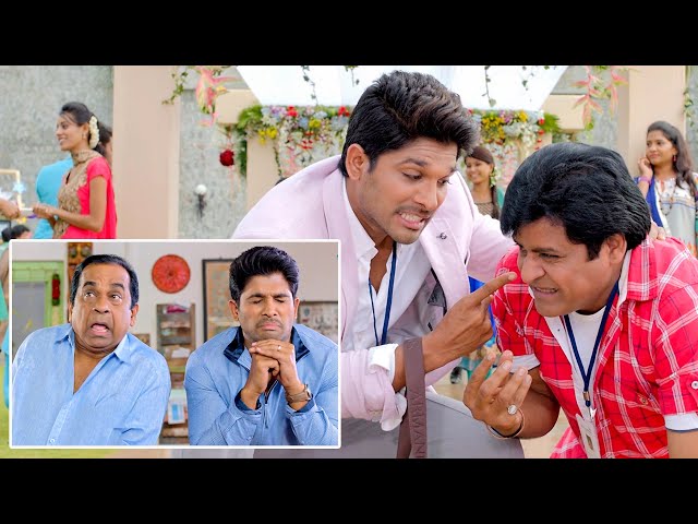 Icon Star Allu Arjun Back 2 Back Comedy Scenes | S/O Of Satyamurthy | Volga Videos class=
