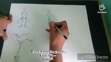"SKETCHTOONS"  Tutorial  (Line Of Action)