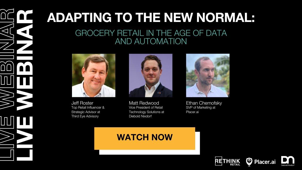 Adapting to the new normal: Grocery Retail in the Age of Data and Automation (Webinar)