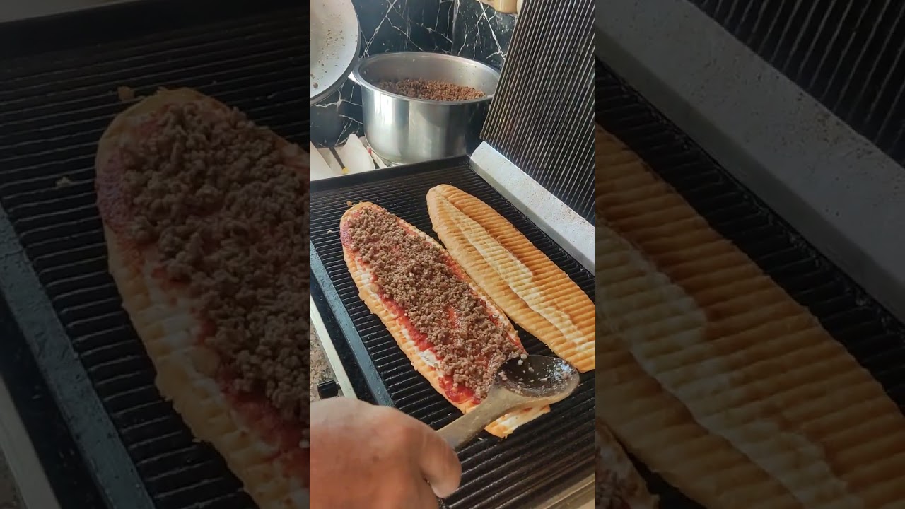 Burdur Yeşilova Gül Tostta meşhur kıymalı tost