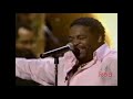 Gerald Levert paying tribute to Luther Vandross