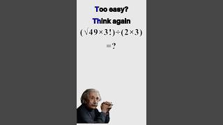 Math Trick Challenge #BrainTwist #Shorts #Viral #SolveIt #OrderOfOperations #MathBasics #PEMDAS