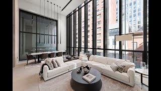 Inside a $6,000,000 apartment on the Highline with your own INDOOR HEATED POOL!