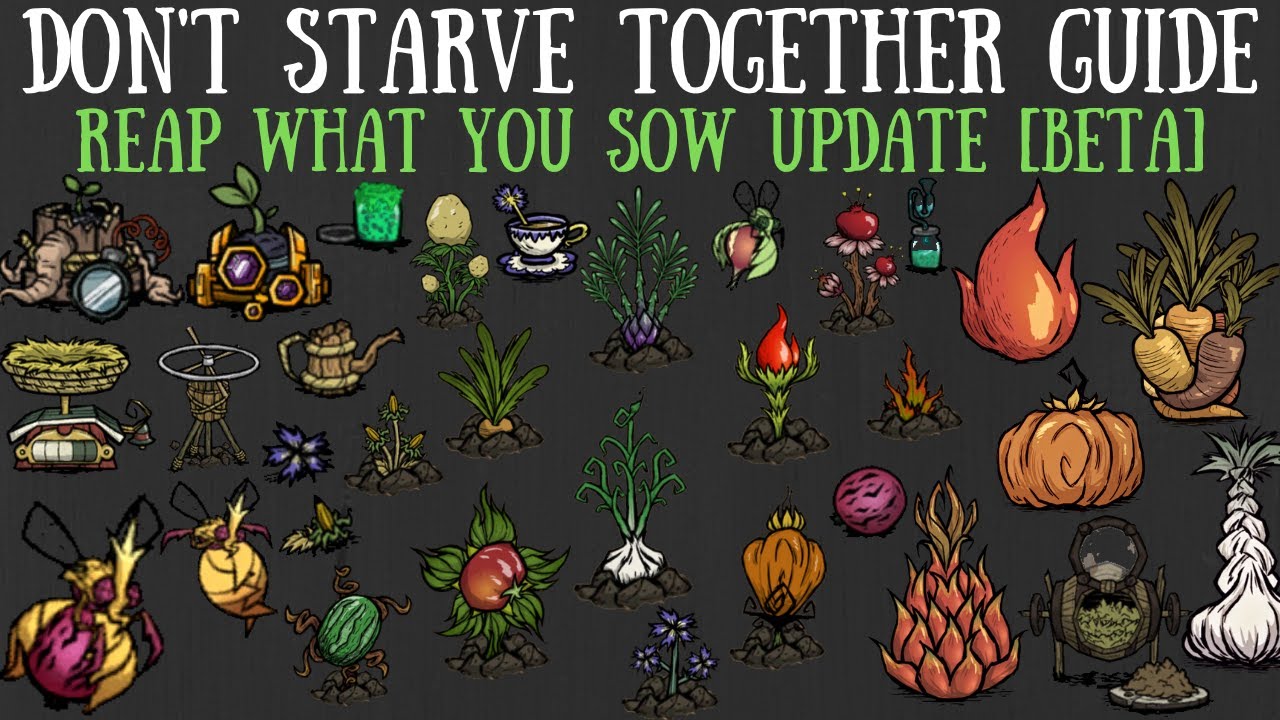 The NEW, Reap What You Sow Update - Farming Overhaul! - Don't Starve