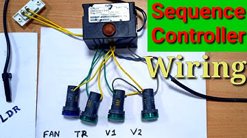 Oil Fired boiler sequence controller wiring