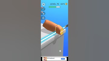 ASMR Slicing 🪓⚔💯: Level *70 Gameplay (Android, iOS) #Shorts #PlayGo!