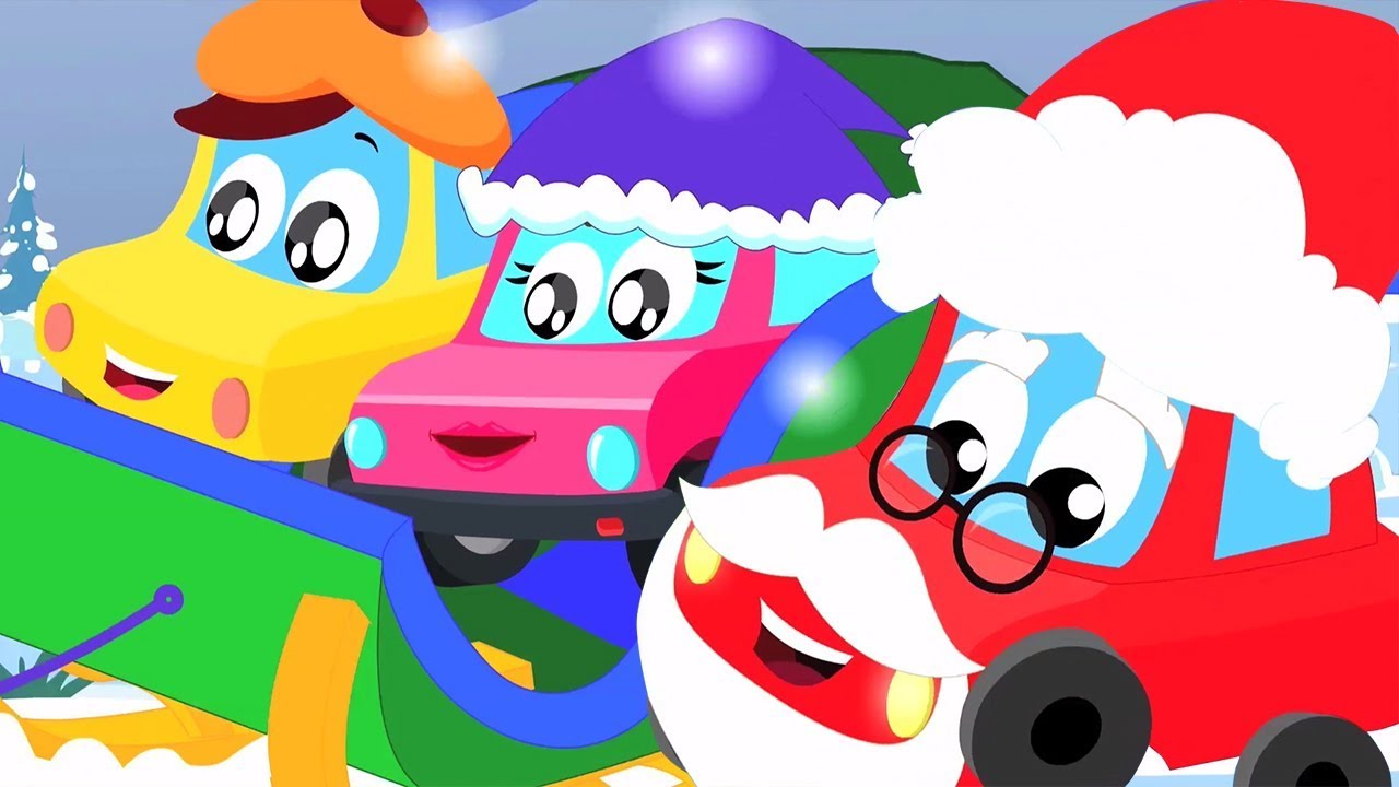 Glöckchen klingeln | Weihnachtsreime | reime in deutsch | Jingle Bells | Little Red Car Deutschland