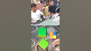 3x3 Solve 1 second 😱God level turning #viralshorts #rubikscube #3x3