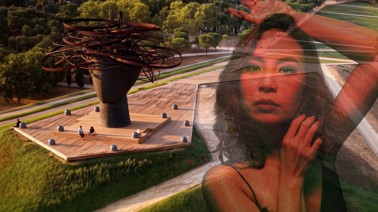 Driving Melodic Techno Set 2026 at Madrid Monument (Full Set) | MEGAPINK+