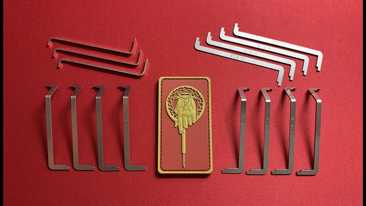 (11) COVERT INSTRUMENTS TENSION WRENCHES YouTube