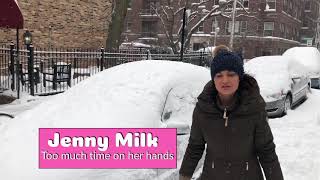 Jenny Milkowski Realistic Traffic Report: Chicago Snow Day!