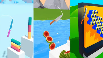 Slice Master | Slice It | Slice All - All Levels Gameplay Android, iOS