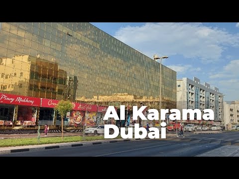 Al Karama Dubai Walk Tour |  Chef Par Vlogs