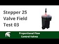 Stepper 25 Valve Field Test 03 | Spartan Scientific High-Flow Precision Control