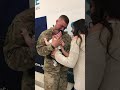 Soldier at Texas Airport Seen Holding His Baby for the First Time