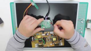 Reciclando LCDs con controladora de video universal