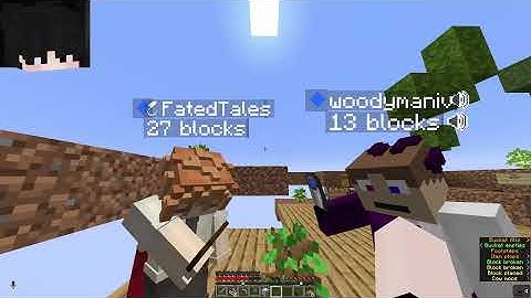 Blind, Deaf, Mute, and HIGH Skyblock