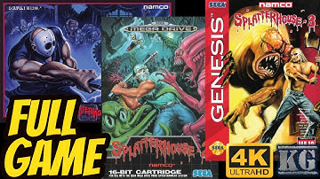 Splatterhouse TRILOGY Collection [ARCADE/GENESIS] Gameplay Walkthrough FULL GAME🔴